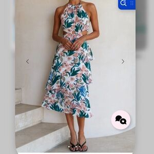 Hello Molly FLOWING BY MAXI DRESS FLORAL S